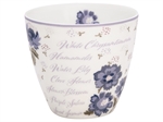 Beatrice white latte cup fra GreenGate - Tinashjem